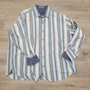 Tommy Bahama Long Sleeve Button Up Size XXL